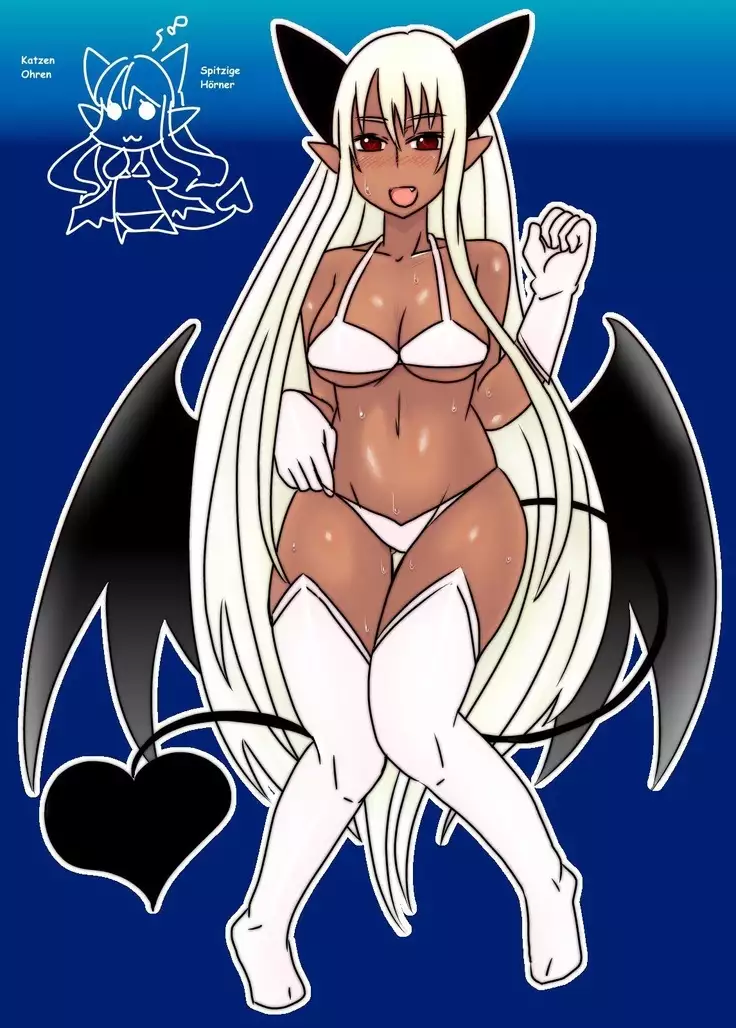 Kasshoku no Succubus-san to. | Mit einer Sonnengebräunte Sukkubus