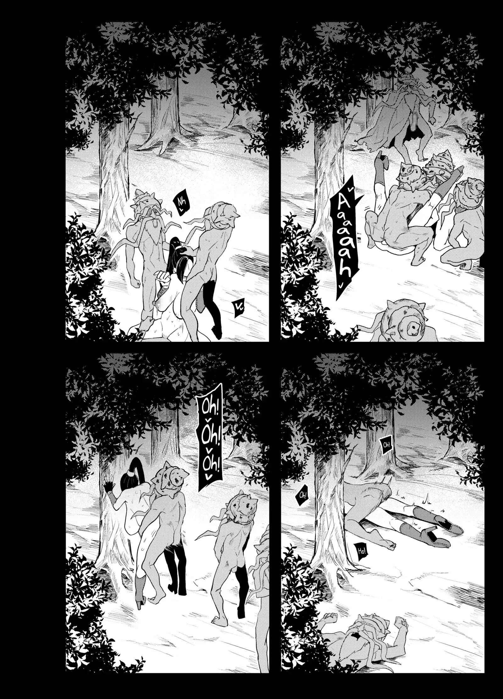 Sennousareta Martina ga Kairaku o Wasurerarezu Monster Chinpo ni Dohamarisuru Hanashi