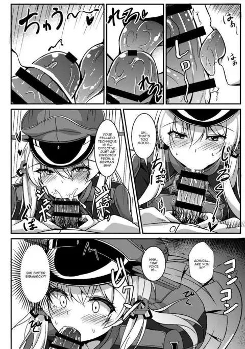 Daily life of admiral and two German ship - Teitoku to Futari no Nichijou
