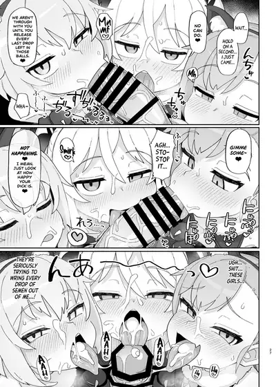 Mesugaki Succubus-tachi ni Shiboritorareru Hon | A Book About Some Bratty Little Succubi Wringing You Dry