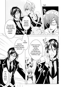 (C76) [Utsukiyo (Chiharu)] Shiyounin to Inu (Black Butler) [English]