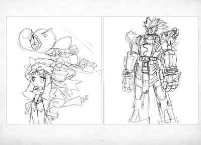 ALICESOFT ORION SCRIBBLES with CROQUIS ULTIMATE EDITION VOL.4 織音計画特別版 ラフ画集