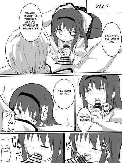 Homura-chan Ecchi suru to Maryoku ga Agaru Kinou de Danshi to Ecchi suru Manga