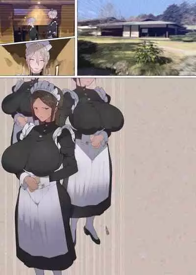 [Aikokusha (Agobitch Nee-san)] Kono Oyashiki no Bocchama wa… Otoko ni Ueta Maid-tachi ni Shiborarete Iru! ! Hataraku Onee-san-tachi Maid no Onee-san-tachi