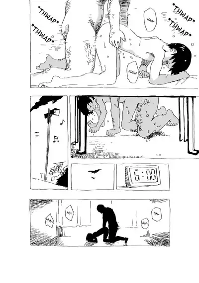 Kodoku Shonen to yasu gekkyu oyaji no sento ya apatodattari no ero manga | Lonely Boy & Lowly Paid Salaryman in the bathhouse and his apartment Erotic Manga