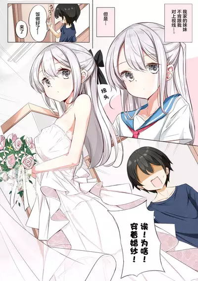 [Hamaken.] Imouto ga 1-nichi 1-kai shika Me o Awasete kurenai | 妹妹一天只和我对上一次眼 [无糖·漫画组]