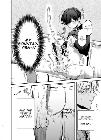 Kyokon Sugiru Oshiego ni Choukyou Sarete Ketsuman Dorei ni Narimashita | Sexually Trained By My Excessively Big Dicked Student, I Became an Anal Fuck Slave