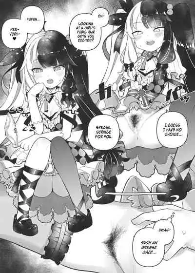 a series of nijisanji livers' pubes