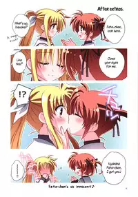 (C90) [Koguroya. (Koguro.)] NanoFei Netsu ni Ukasarete... | NanoFate Floating in Passion... (Mahou Shoujo Lyrical Nanoha) [English]
