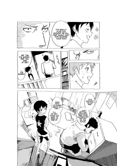 Kodoku Shonen to yasu gekkyu oyaji no sento ya apatodattari no ero manga | Lonely Boy & Lowly Paid Salaryman in the bathhouse and his apartment Erotic Manga