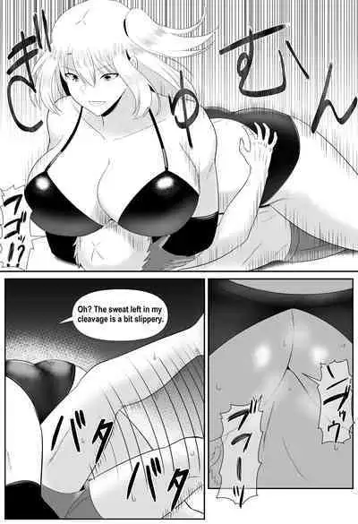 [The Nation of Head Scissors (Vaioovu)] Taiman! -Saki-chan ni Maketakunai!- | Taiman! I Can't Let Saki Beat Me! [English]