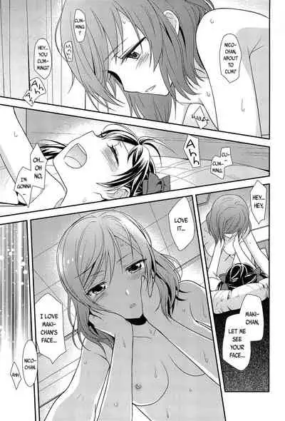 (C92) [Sweet Pea (Ooshima Tomo)] Koi suru Idol | IDOL IN LOVE (Nico&Maki Collection Final) (Love Live!) [English] [WindyFall Scanlations]