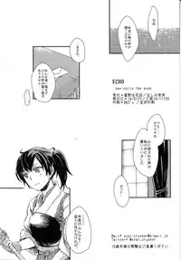 (Ware, Yasen ni Totsunyuu su! 2) [Hoshino Seikaten (Hoshino Ichiyoru)] Echo (Kantai Collection -KanColle-)