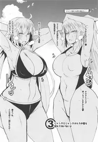 (COMIC1☆14) [HGH (HG Chagawa)] HGUC #14 Okurete Kita Mizugi Yari Alter no Hon (Fate/Grand Order)