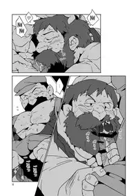 (Yarou Fes 2013 petit) [Deresuke Syuppan (Heppoko Taro)] Gachimuchi Aniki-tachi no Nikutai Kyouyuuroku (Laputa Castle in the Sky) [English] {Leon990 Scanlations}