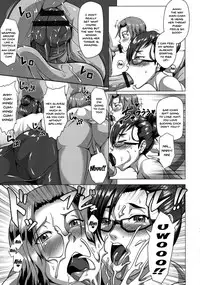 [Kuro Fn] Mesubuta Tenrakuroku Ch.1-5 [English] {Doujins.com}