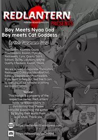 [Suzuhane Suzu] Boy Meets Nyaa God | Boy Meets Cat Goddess Ch. 1-4 [English] [Redlantern] [Digital]