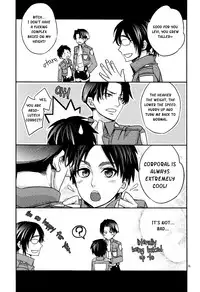 (Hekigai Chousa Haku) [Crazy9 (Ichitaka)] Saishuu Heiki 180cm-kyuu Heichou (Shingeki no Kyojin) [English] [Yaoi-Sei] [Decensored]