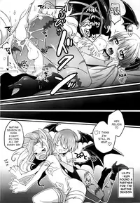 (Shota Scratch SP4)	[Koneko Gumi (Poron)] Lilith-kun to Nenneko Shimasho ~ Felicia-kun to Issho (Darkstalkers) [English] {Shotachan}