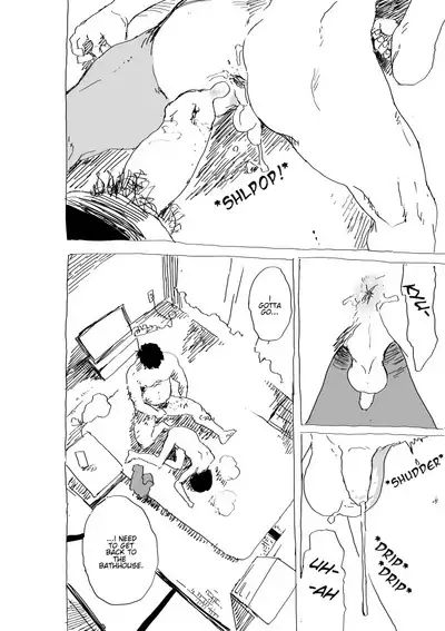 Kodoku Shonen to yasu gekkyu oyaji no sento ya apatodattari no ero manga | Lonely Boy & Lowly Paid Salaryman in the bathhouse and his apartment Erotic Manga