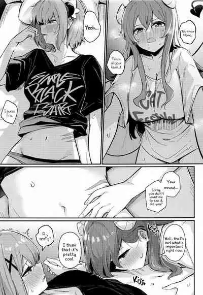 [Bochi Bochi no Ki (Borusiti)] Mazoku no Usui Sho | The Demon Girl's Thin Book (Machikado Mazoku) [English]