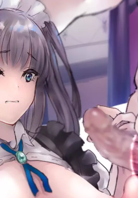 ふたなりメイドいじり