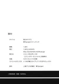 (C84) [Kuma no Tooru Michi (Kumada)] Yoru no Otsumami (Touhou Project) [English] {Cutegirls}