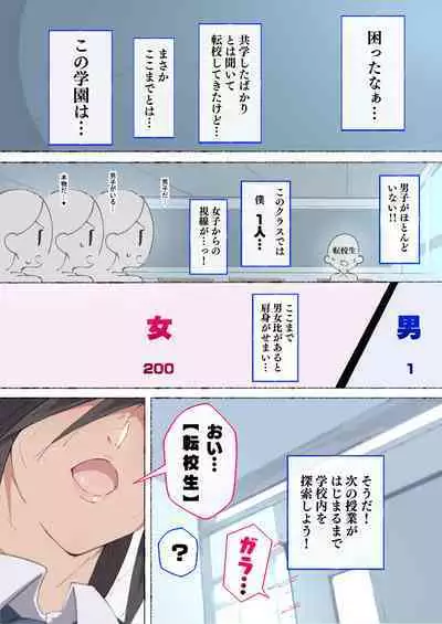 新・制服美少女達 この学園の性教育を受けた女の子たちは男に飢えている