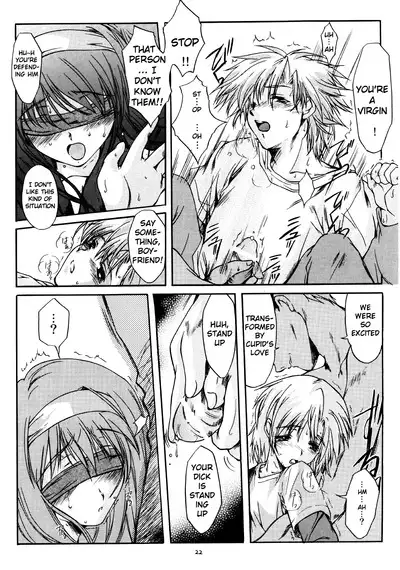 (C68) [HIGH RISK REVOLUTION (Aizawa Hiroshi)] Shiori Dai-Juuni-Shou Haitoku no Cinderella | Shiori Volume - 12 - Cinderella became a nasty whore overnight (Tokimeki Memorial) [English] [uanime5]