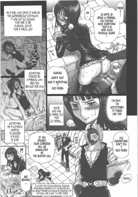 TAIL-MAN NICO ROBIN BOOK