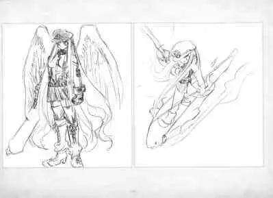 ALICESOFT ORION SCRIBBLES with CROQUIS ULTIMATE EDITION VOL.3 織音計画特別版 ラフ画集