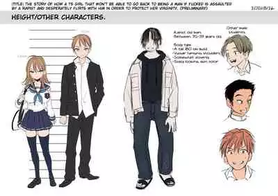 The Story of How a TS Girl That Won’t Be Able to Go Back to Being a Man if Fucked Is Assaulted by a Rapist and Desperately Flirts With Him in Order to Protect Her Virg...