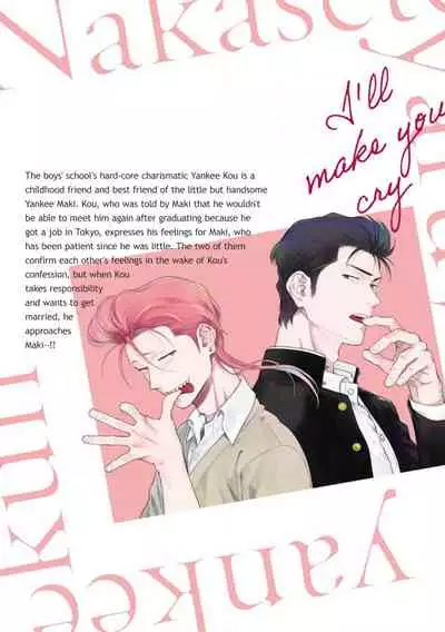 [Hiiragi Nozomu] Nakasete Yaru yo Yankee-kun | I'll Make You Cry Ch. 1-5 + Extras [English] [Digital]