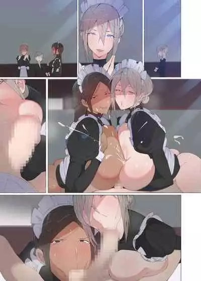 [Aikokusha (Agobitch Nee-san)] Kono Oyashiki no Bocchama wa… Otoko ni Ueta Maid-tachi ni Shiborarete Iru! ! Hataraku Onee-san-tachi Maid no Onee-san-tachi