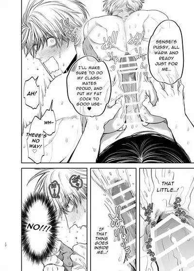 Kyokon Sugiru Oshiego ni Choukyou Sarete Ketsuman Dorei ni Narimashita | Sexually Trained By My Excessively Big Dicked Student, I Became an Anal Fuck Slave