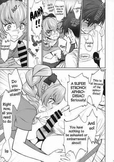 (C94) [Bloody Okojo (Mojyako)] Warito Ero na Sentaichou no Ichiya | A Night with the Fairly Erotic Captain (Full Metal Panic!) [English] [EHCOVE]