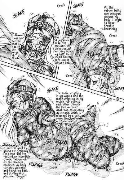 Joshidai nama zenshin kōsoku naizō kakuchō kyōsei zetchō | College girl fully restrained internal organs expanded forced to climax