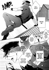 (Splash!) [PureSlider (Matsuo)] OH MY COP!! (Free!) [English] [Ikemen Scans]