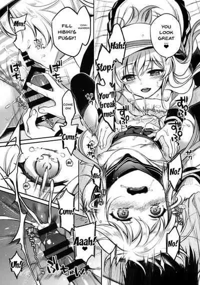 (C94) [K+W (sasachinn)] Watashi no H wa Watashi ni Makasete. | Leave Sex With HIbiki to Bep (Kantai Collection -KanColle-) [English] {Doujins.com}