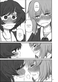 (Panzer Vor! 15) [Ooarai Nourakudou (Noumen)] Bouhatei wa Takaku Moroi | The Higher the Breakwater, the Quicker It Is to Crumble (Girls und Panzer) [English] [Yuri-ism]