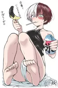 (Douyara Deban no Youda! 4) [Sakana Kusai (Sakamei Hamachi)] Yoru wa Mijikashi Koiseyo Shounen (Boku no Hero Academia) [Chinese] [theoldestcat汉化]