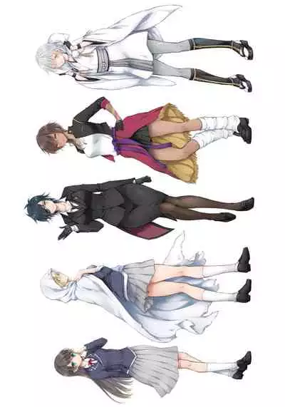 Reiryoku Bug Shita Futanari Onna Saniwa no Sei de Touken Joshi ni Narimashita