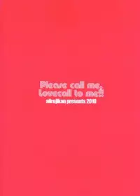 (SC49) [Aiirojikan (Kaga Akuru] Please call me, Lovecall to me!! (Hayate no gotoku!)