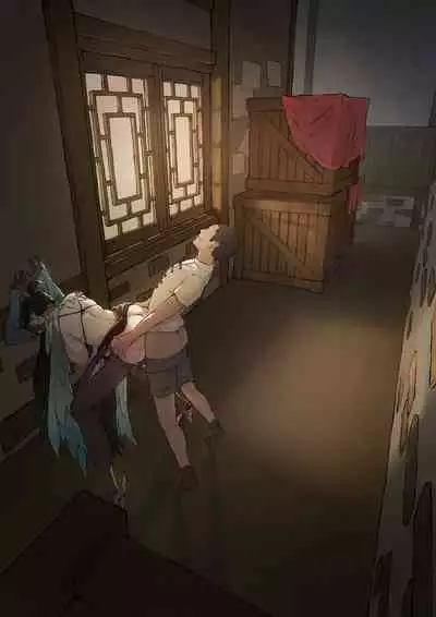 [Frozenspiderlily][Frzspiderlily] Xianyun - Back alley(pic) | 闲云 - 后巷 (Genshin Impact) [无修]