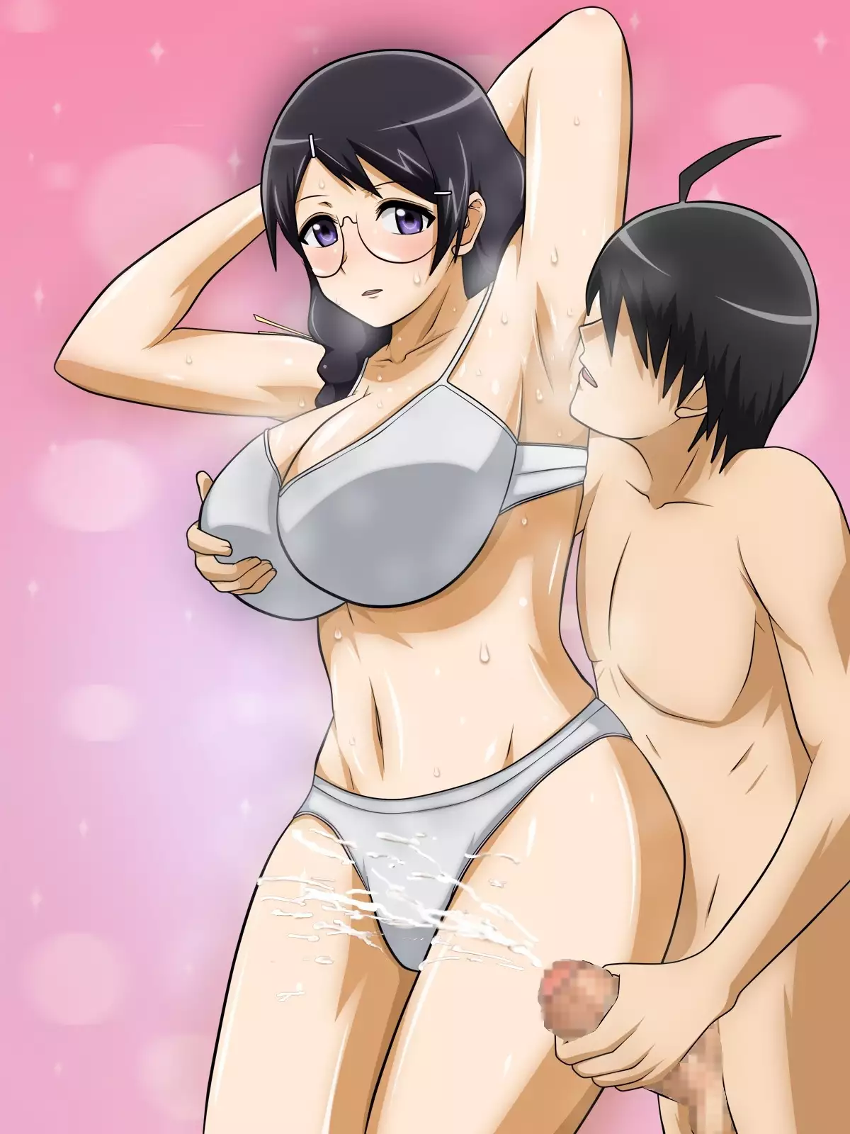 Boku to Kanojo to Migite no Kanojo.