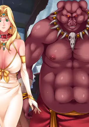 Zessei no Bijo Ouhi o Orc Ou ga Inran Hi e Ryoujoku Choukyou!!