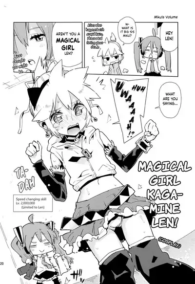 (C83) [Kabuttari Kaburanakattari (Seihoukei)] Len-kun ni Tsui Ecchi na Ijiwaru Shichau no wa, Minna Len-kun ga Da-isuki Dakara Dayo! (VOCALOID) [English] {Chin²}