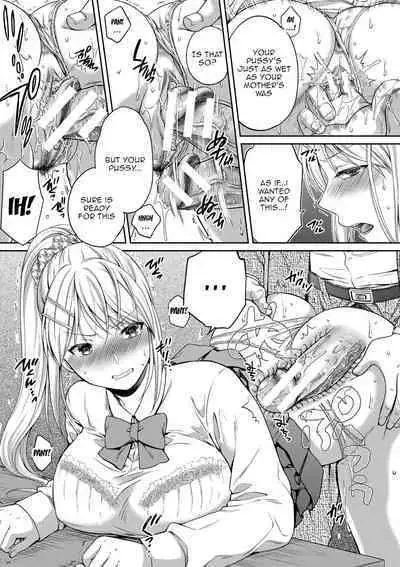 [Harusawa] Nisemono Kazoku - Gifu ni Ochite Iku Musume | Daughter Falling Into Stepfather Ch.1-2 [English] {Doujins.com} [Digital]