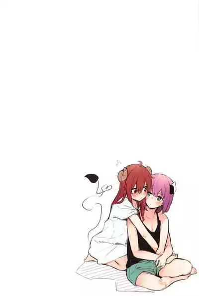 [Bochi Bochi no Ki (Borusiti)] Mazoku no Usui Sho | The Demon Girl's Thin Book (Machikado Mazoku) [English]