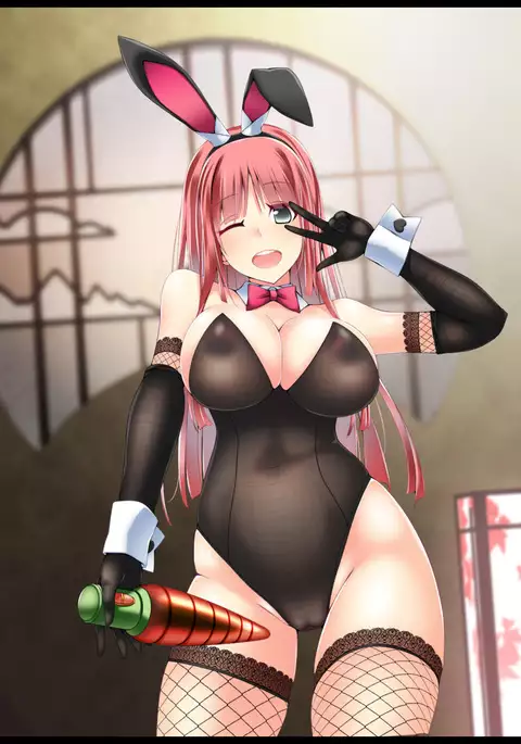 透け透けバニーNTR彼女